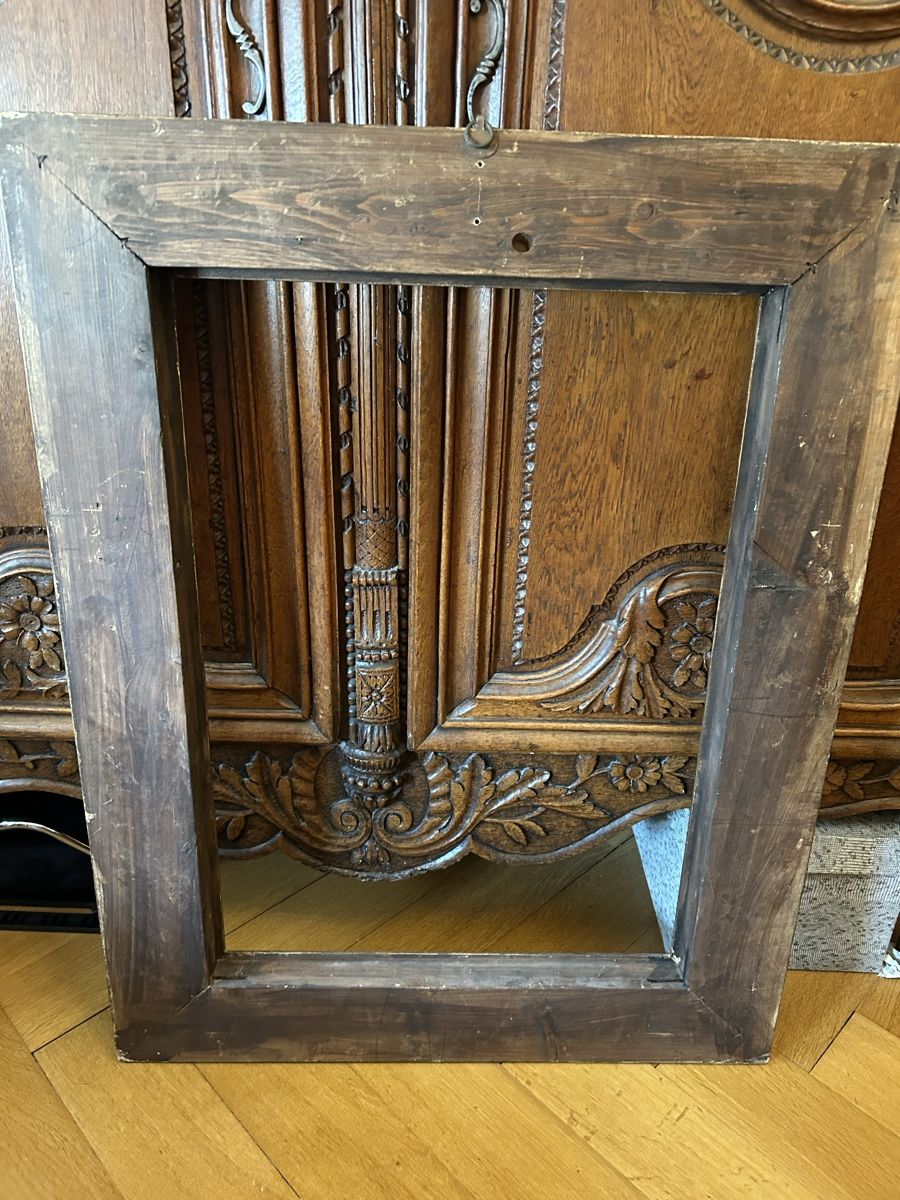 Cornici: Grosser antiker Bilderrahmen – Usato da Basel venduto da tgrobelnik 2