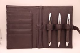 Omega Schreibset 3er Set Kugelschreiber Füller Druckbleistif