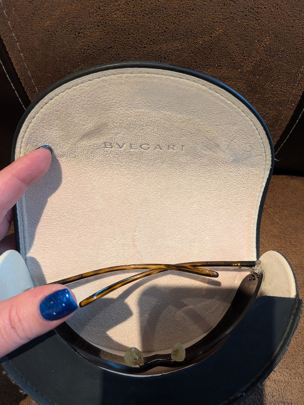 Bulgari Occhiali & Lenti: Stylish Bulgari Sunglasses with Rhinestones – Usato da Zürich venduto da yan_8lg2 5