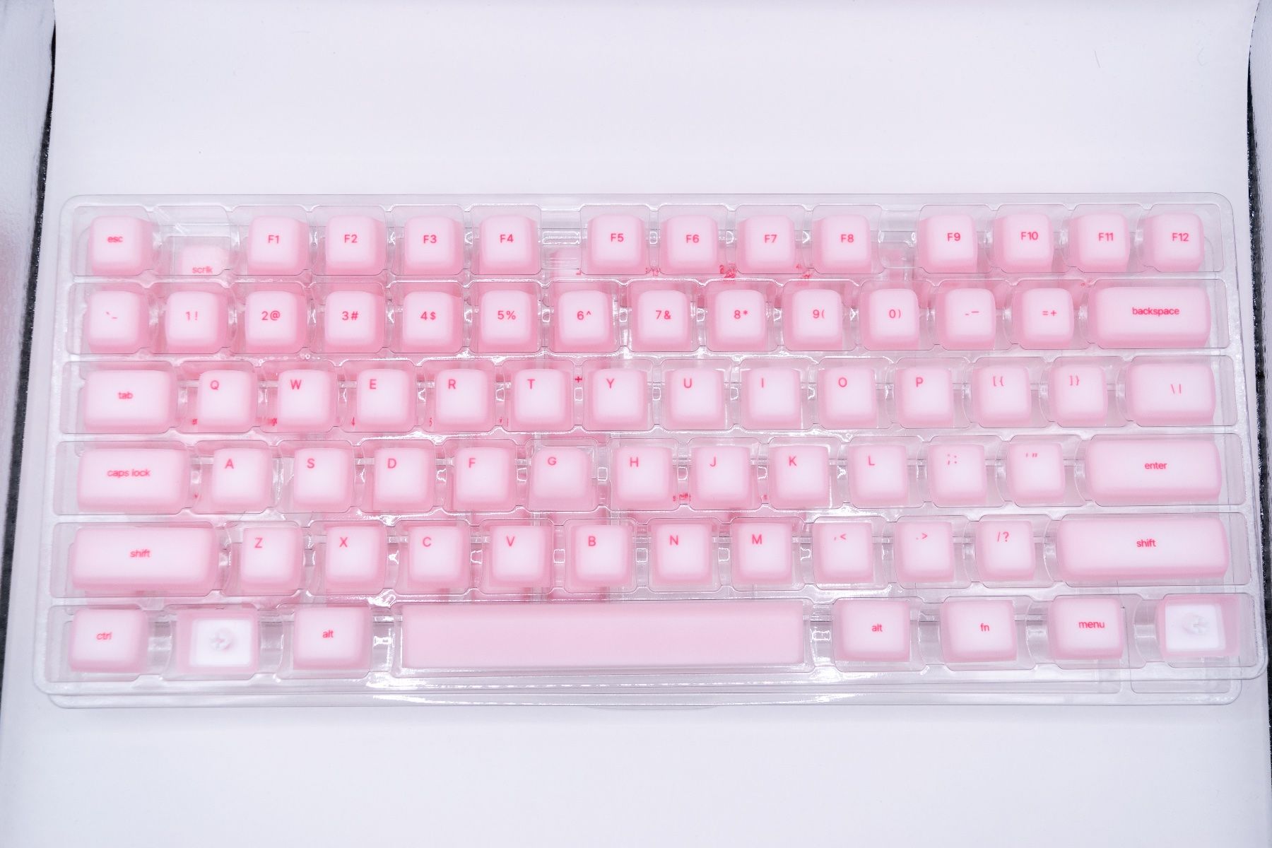 Tastiere: EPOMAKER AegisSil 113 Silicone Keycaps Cherry Profile Pink – Nuovo e nell'imballaggio originale da Belmont-Lausanne venduto da HausPopCharm 1