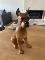 Vintage! Goebel, Porcelain Figurine Boxer Dog