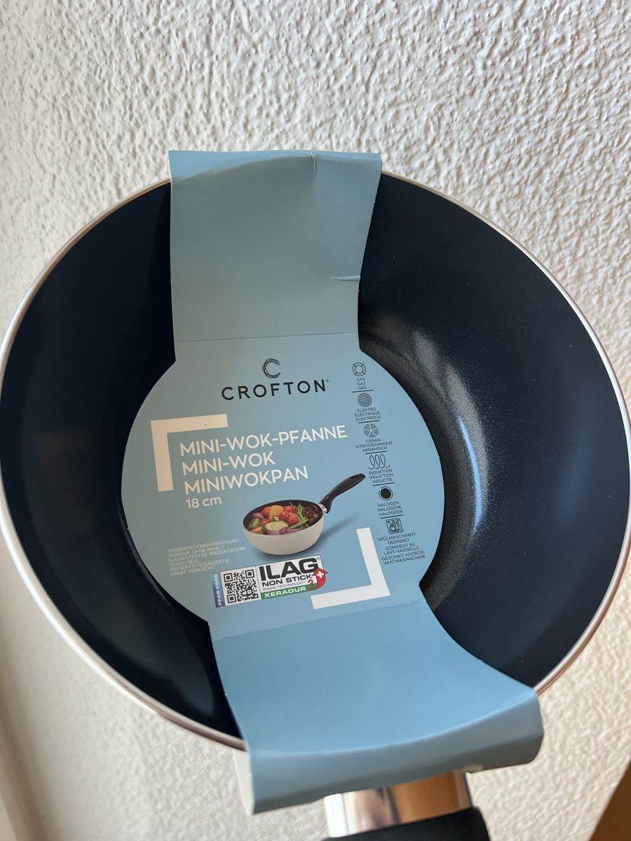 Padelle: Crofton Mini-wok-Pfanne, 18 cm – Nuovo e nell'imballaggio originale da Frutigen venduto da glnays 2