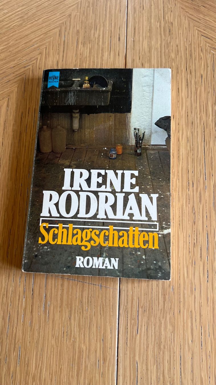 Libri: Irene Rodrian Schlagschatten Roman 1983 – Usato da Schübelbach venduto da Dolly990_2