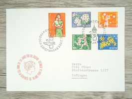 TR100 Enveloppe Suisse + Timbre 1992