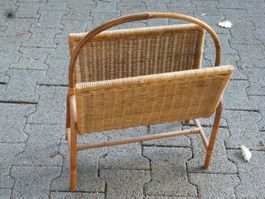 Zeitungsständer 1940er-Jahre vermutlich, Dim 43 x 23 x 56 cm