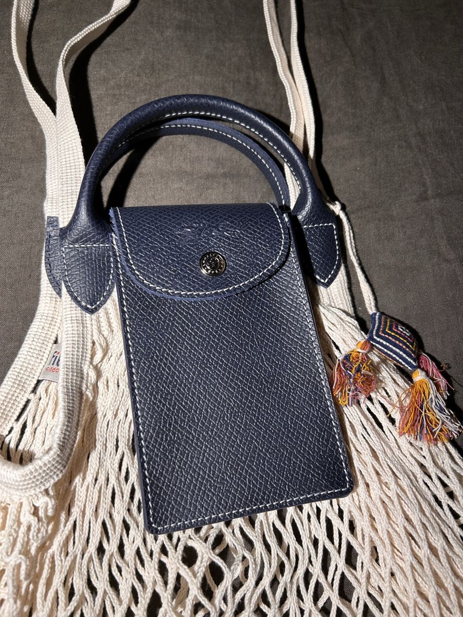 Longchamp Borse da donna: Longchamp Filet Bag with Leather Handle. New Condition. – Nuovo (secondo la descrizione) da Territet venduto da gue_s7rn 1