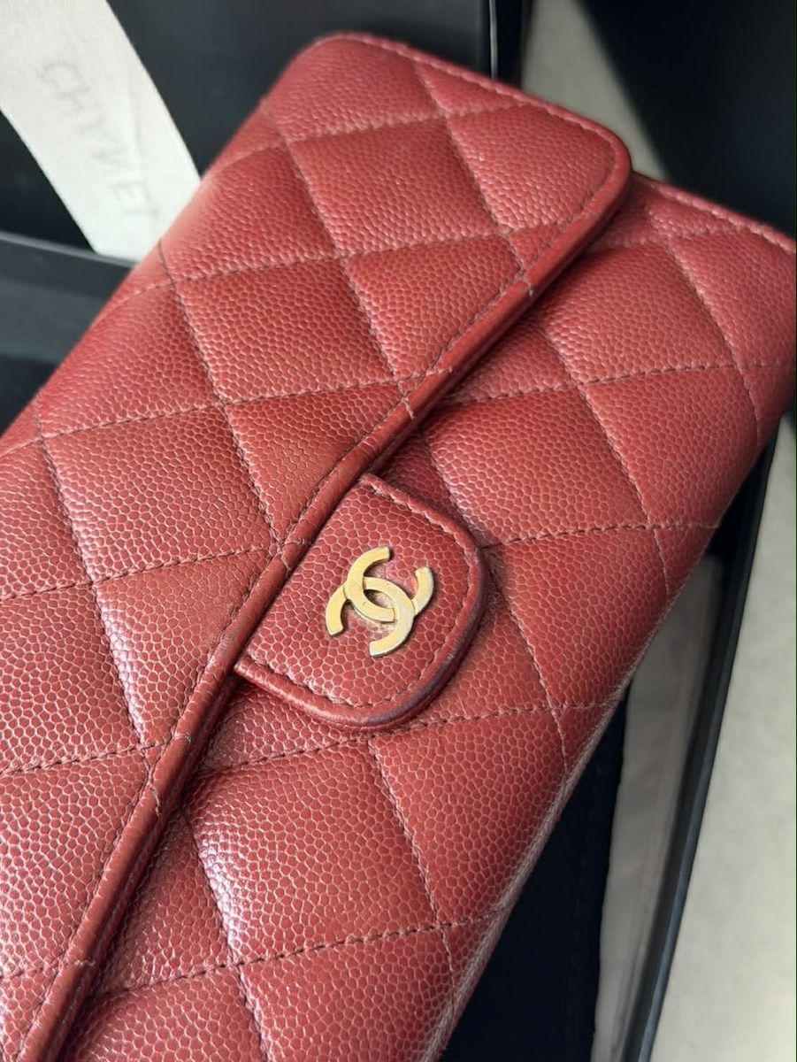Chanel Portamonete: Chanel Sarah Long Wallet Holo 25 – Usato da Widnau venduto da Pukpan_99 4