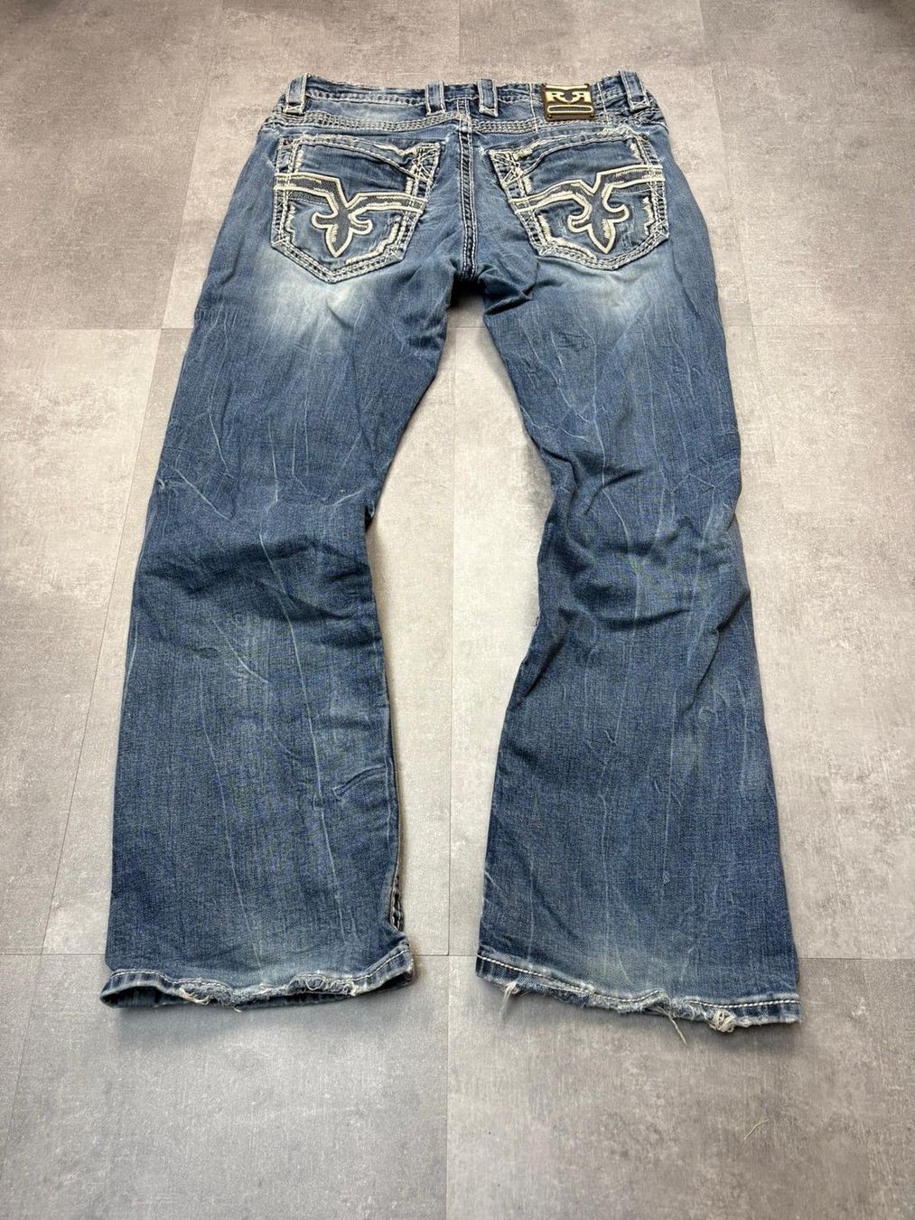 Jeans: Rock Revival Bootcut Flared Jeans - Grösse L/33 – Usato da Werdenberg venduto da hase.vintage 3