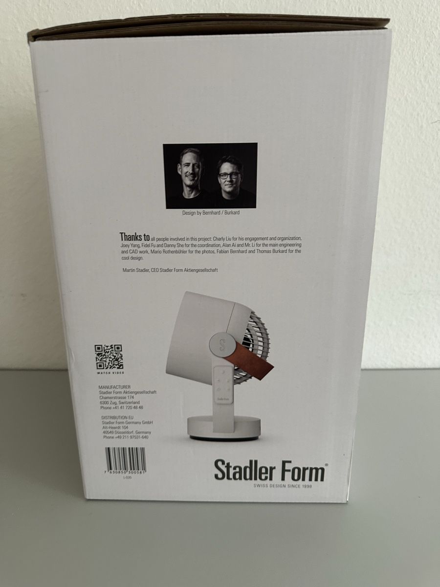 Stadler Form Ventilatori: Stadler Form Leo 3D Air Circulator fan – Nuovo (secondo la descrizione) da Zürich venduto da als_d57v 3