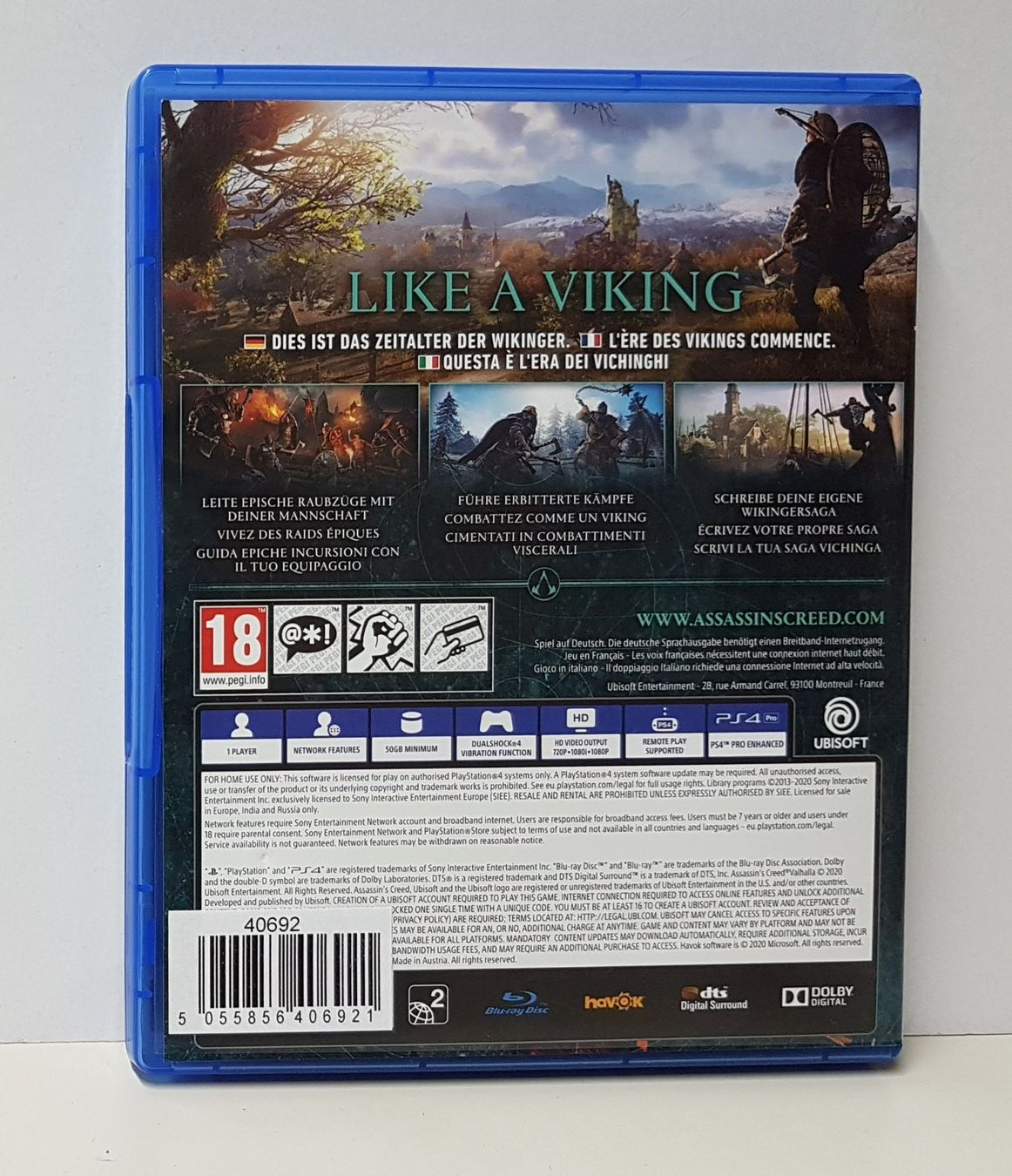 Sony Giochi: Assassin's Creed Valhalla Zeitalter der Wikinger  PS4 – Usato da Schüpfheim venduto da Games_Spielkonsolen 3