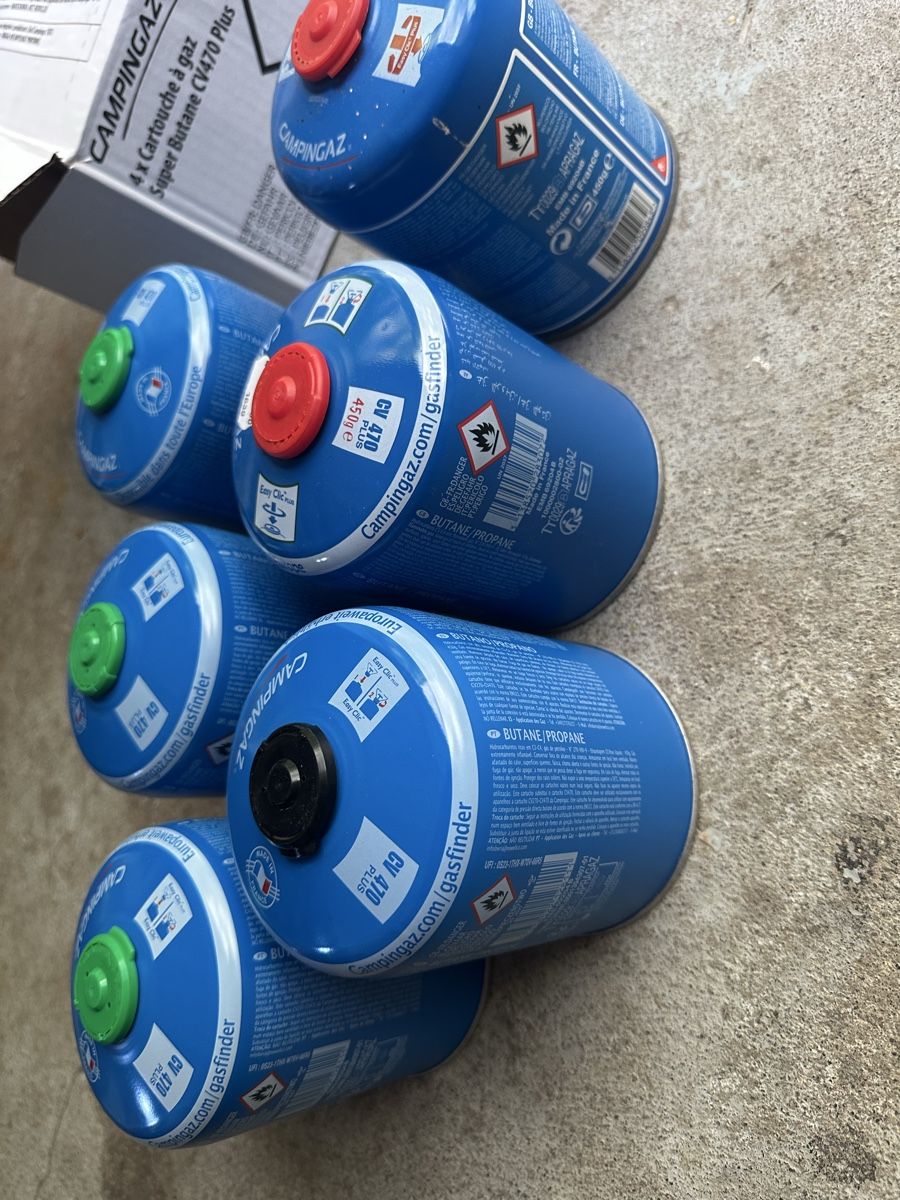 Campingaz Apparecchiature e tecnologia a gas: 6x CV 470 Plus / Easy Clic Plus 450g Gas Kartusche – Nuovo (secondo la descrizione) da St. Gallen venduto da Vitalia 2