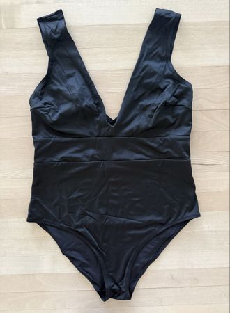 Badeanzug, L/XL, schwarz von H&M