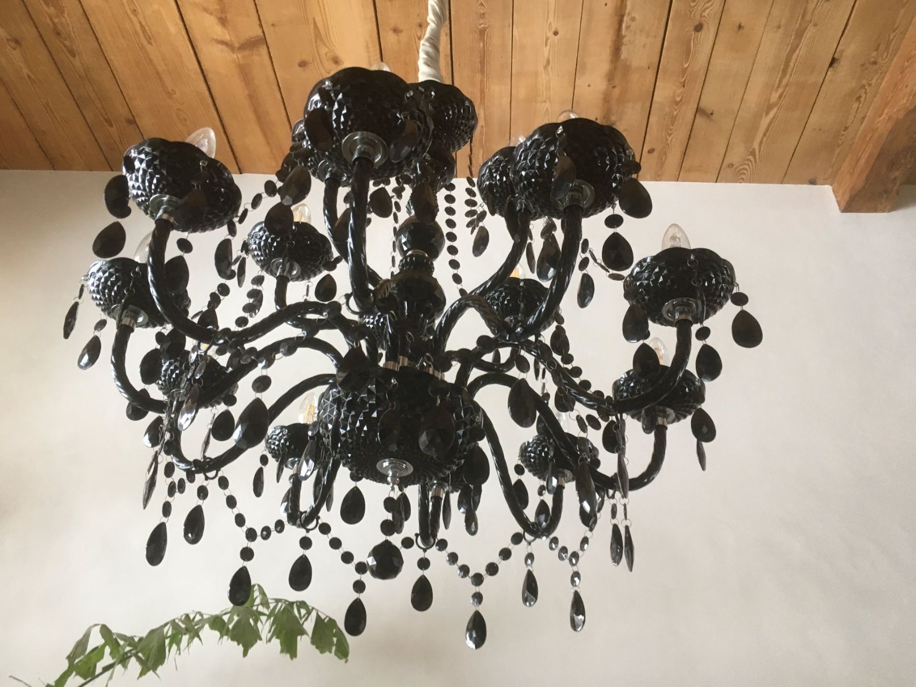 Lampade: Leuchter >>> edel, schwarz, gross! – Usato da Nennigkofen venduto da simonbern 4
