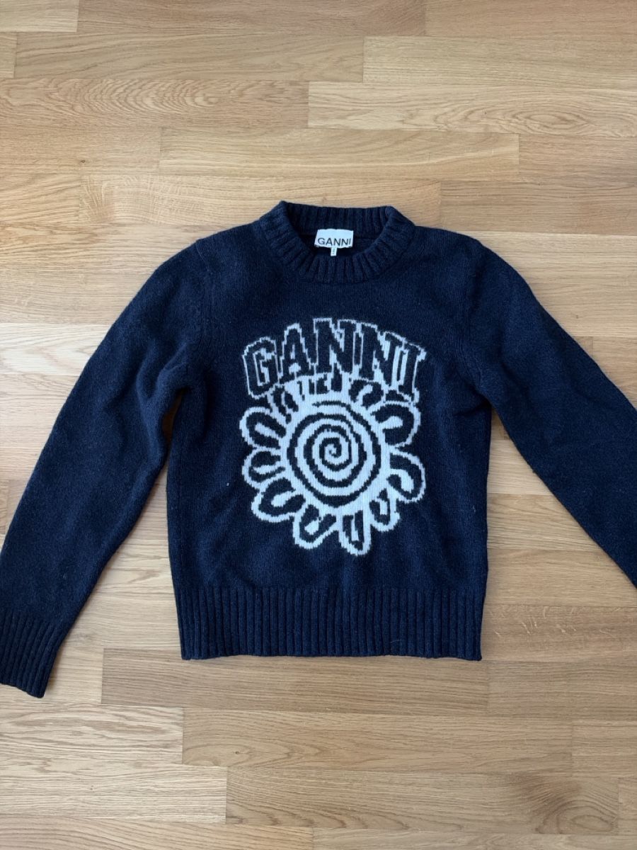 Ganni Pullover & Sweatshirts: GANNI Wollpullover Navy – Neu (gemäss Beschreibung) aus Dübendorf von lom_z5kz