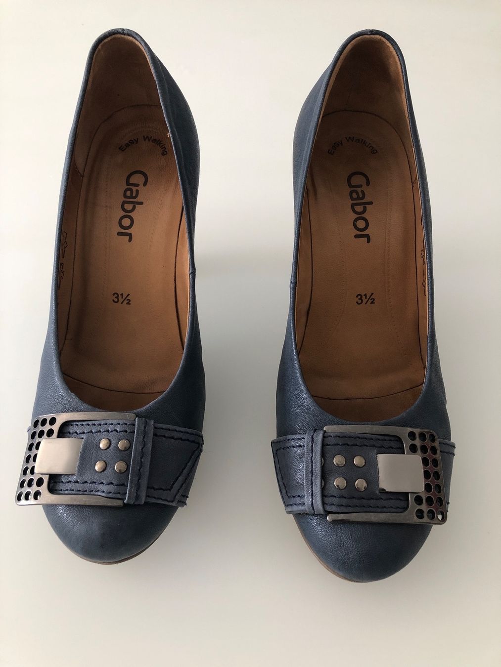 Gabor Damenschuhe: Gabor Pumps blau Größe 3.5 (36) – Gebraucht aus Oberglatt ZH von cyringo