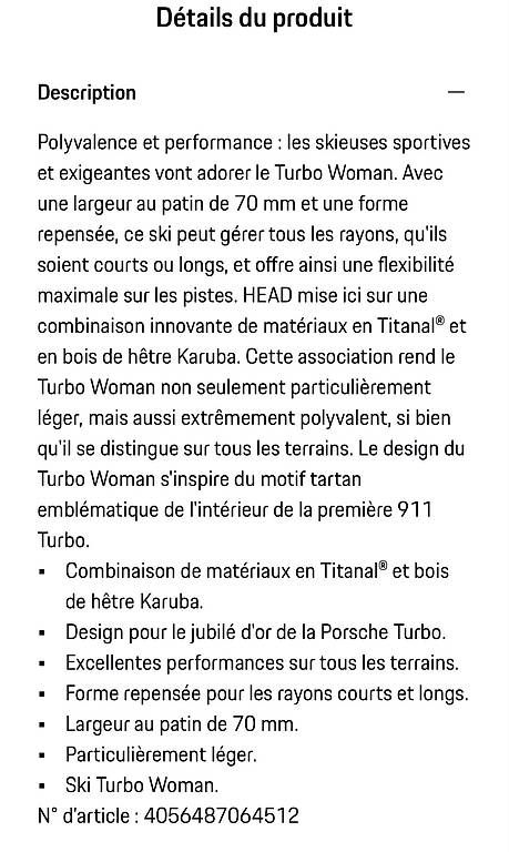 Sci: Ski Head Porsche  – Usato da Pully venduto da mberdoz 4