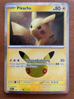 Pokemon Pikachu 30 Jahre (Versand gratis)
