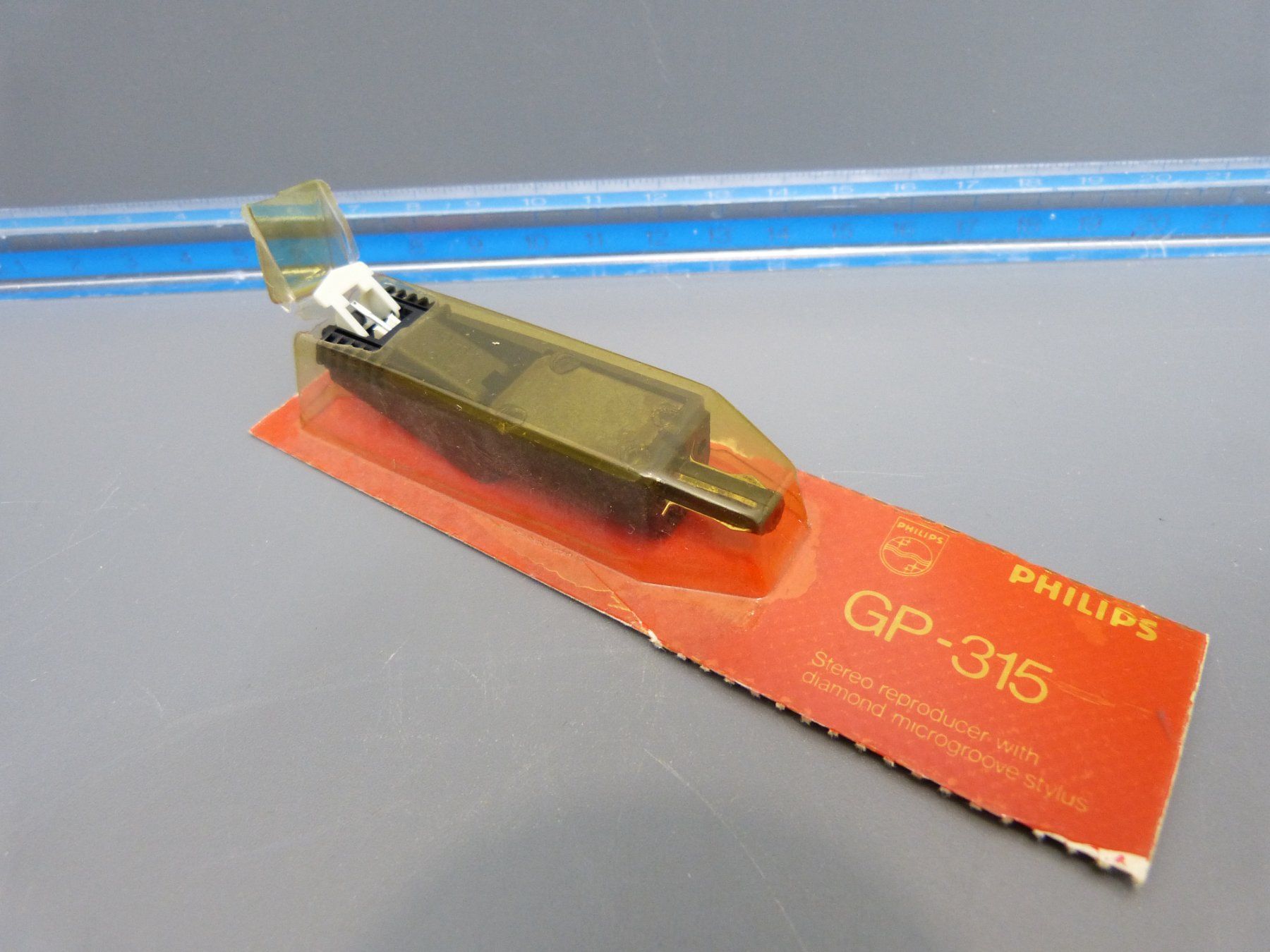 Philips Giradischi: Philips Diamond GP-315 Plattenspieler Headshell – Usato da Rheineck venduto da mur.man