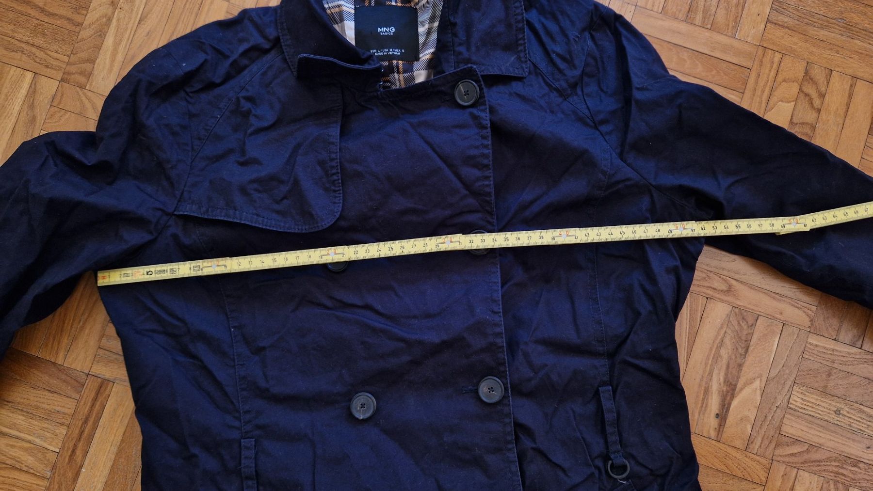 Mango Cappotti: Trenchcoat dunkelblau – Usato da Zürich venduto da lilu010 1