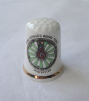 Porzellan Fingerhut BoneChina Made England