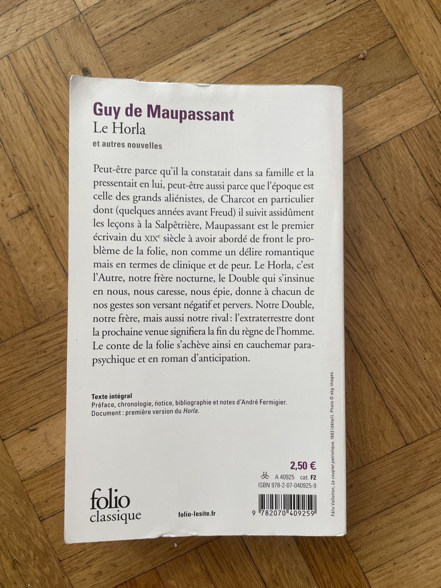 Bücher: Le Horla - Maupassant – Gebraucht aus Bern von aij_cs5m 2
