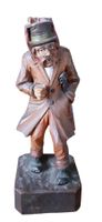 Holzfigur Geigenspieler Brienz antik