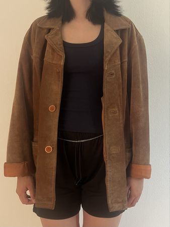 Lederjacke (Echtleder)