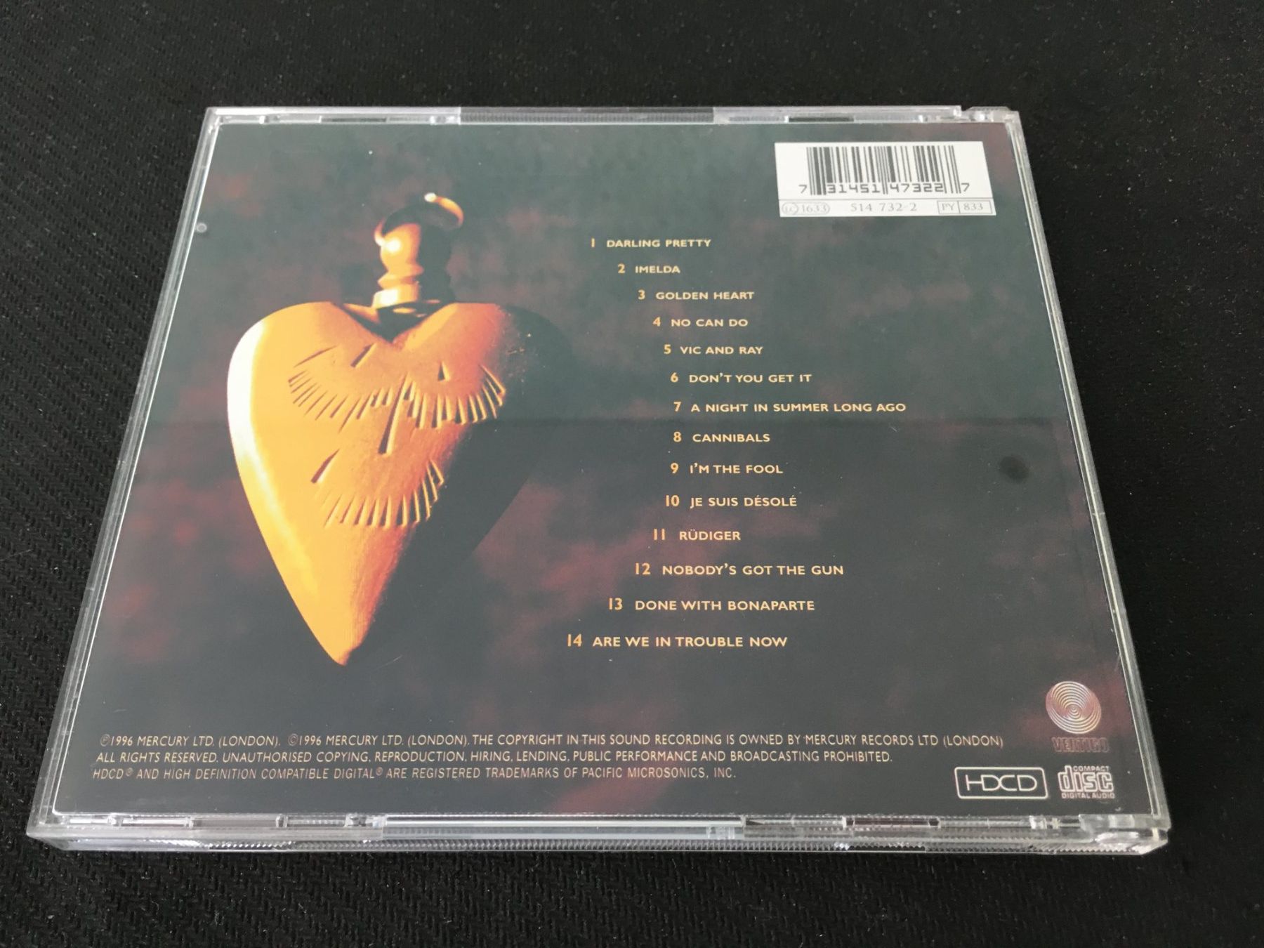 CD: Mark Knopfler - Golden Heart -CD- – Usato da St.Gallen venduto da MedienJoe 2