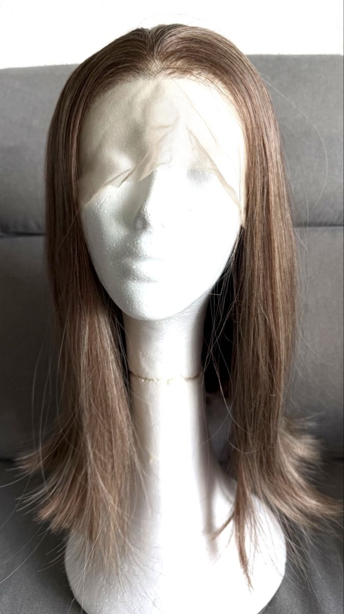 Perücken: Perücke Braun mit blonden Highlights – Neu (gemäss Beschreibung) aus Biberist von KJOVPS