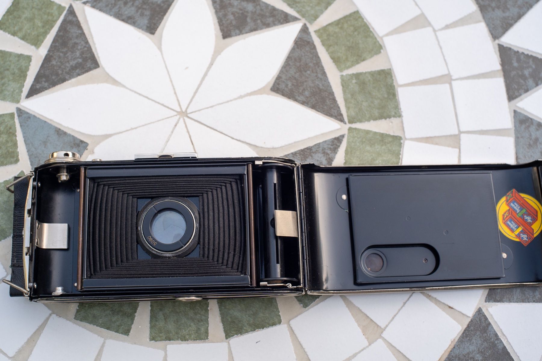 Agfa Fotocamera: Agfa Billy-Record Balgenkamera "Art Deco" – Usato da Rheinfelden venduto da jonathancollebianco 5