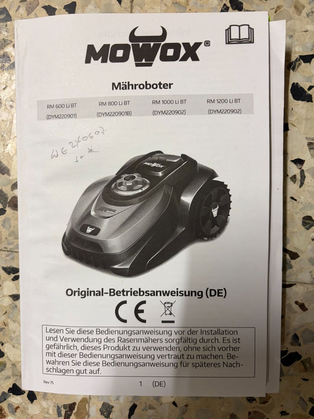 Tagliaerba: MOWOX - Rasenmähroboter – Usato da Malleray venduto da tecnoy 1