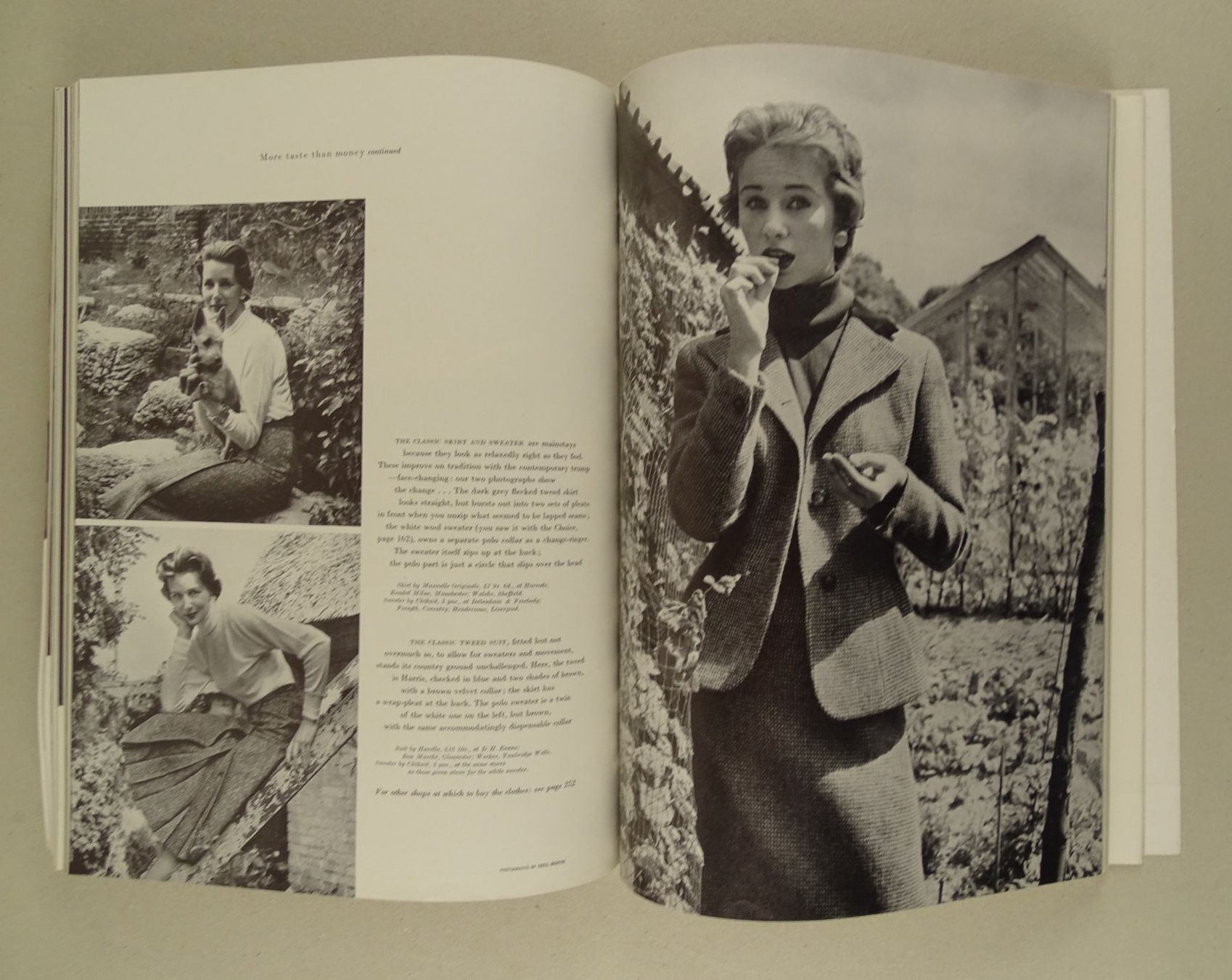 Bücher: MODE, MODEZEITSCHRIFT VOGUE SEPTEMBER 1954, ENGL. AUSGABE – Gebraucht aus Grüningen von Kartensammler 7