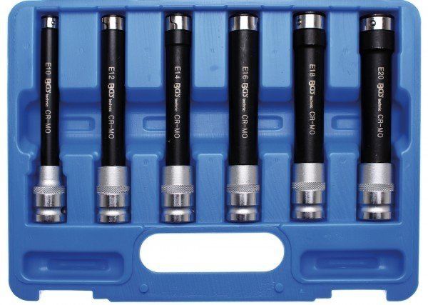 Tous les outils: Steckschlüssel-Einsatz, E-Profil, extra lang, (1/2), E10-E20 – Neuf avec emballage d'origine à Dietikon par KFZ-Spezialwerkzeuge