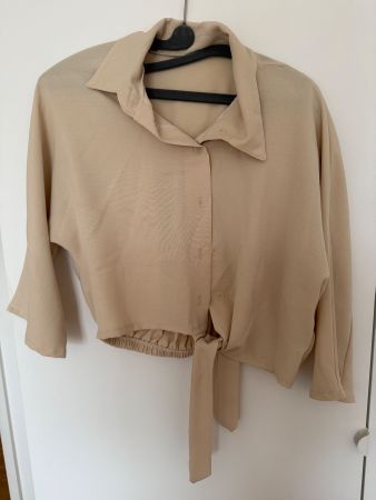 Damen Bluse beige