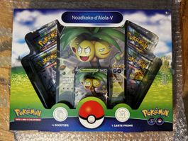 Pokemon GO Noadkoko d'Alola-V coffret avec 4 boosters