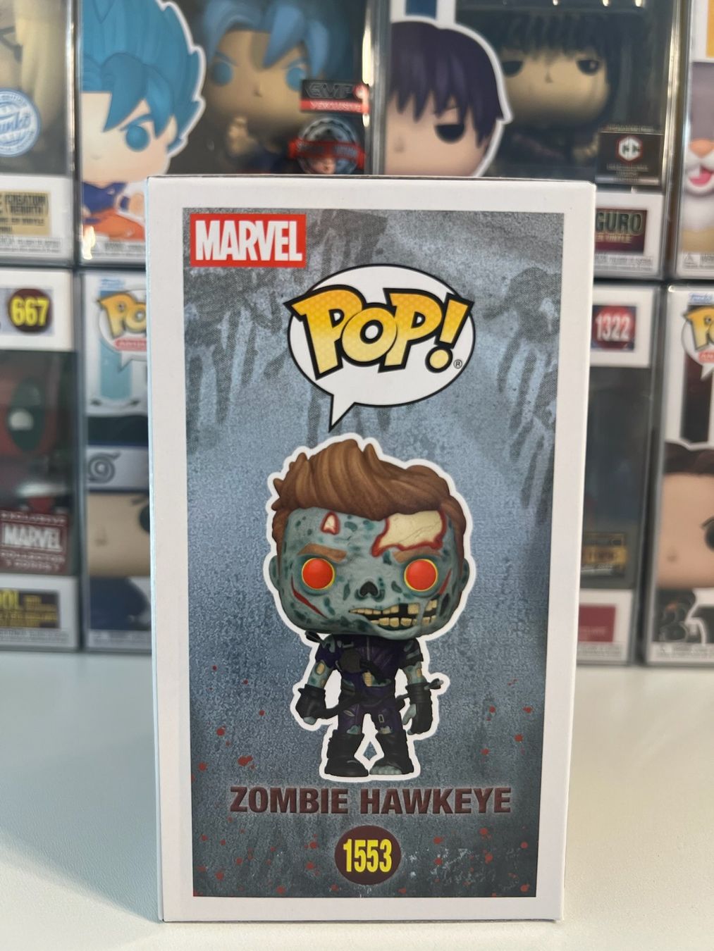 Funko Statuette: Funko POP! Marvel Zombies Zombie Hawkeye – Nuovo e nell'imballaggio originale da Le Mouret venduto da perfectbijou 1