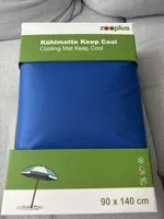 Kühlmatte Zooplus Keep Cool blau 90 x 140 cm neu