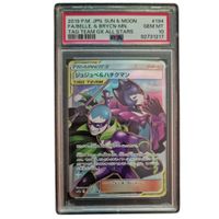 Belle Full Art Tag team GX PSA 10 Pokemon Japanese #194