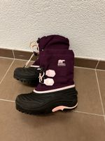 Bottes de neige Sorel violettes et noires taille 29