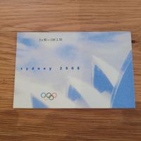 Markenheftchen Carnet De Timbre Sydney Olympique 2000