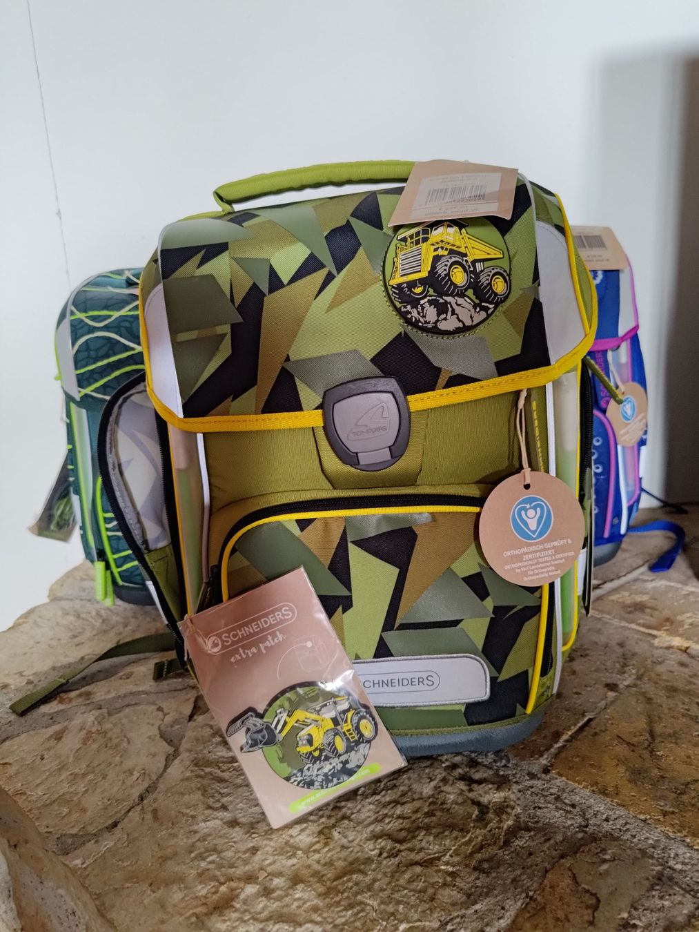 Rucksäcke: Schneiders Schulrucksack Ergolite Construction, NP 249.- – Neu und originalverpackt aus Lamboing von Skydiver10