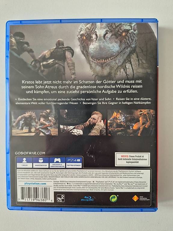 Jeux: GOD OF WAR PS4 – D'occasion à Horw par Mschaefer 1