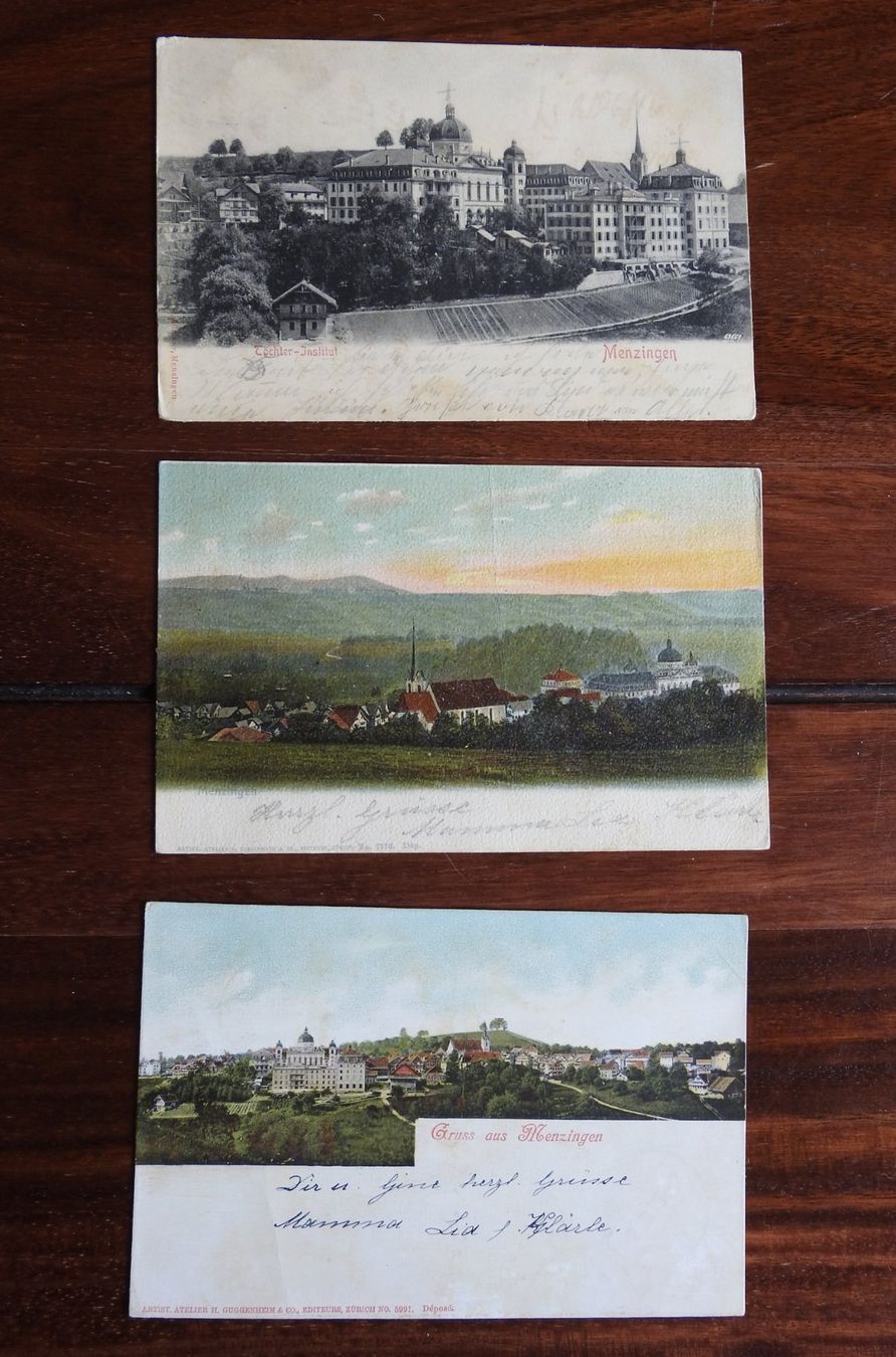 Cartes postales: Menzingen, 3 schöne AK  ! – D'occasion à Rain par 999-800-K