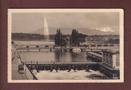 GENEVE - Le Rhône - Tram