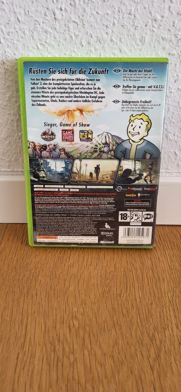 Microsoft Jeux: Xbox 360 - Fallout 3 – D'occasion à Münsingen par DigitaleSpielecke 1