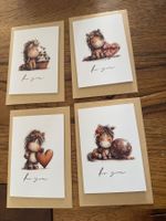 Karten-Set- Grusskarten- Freunde- Familie-Schreiben-Freude