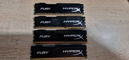HyperX RAM DDR 3, 32GB (4x8GB)
