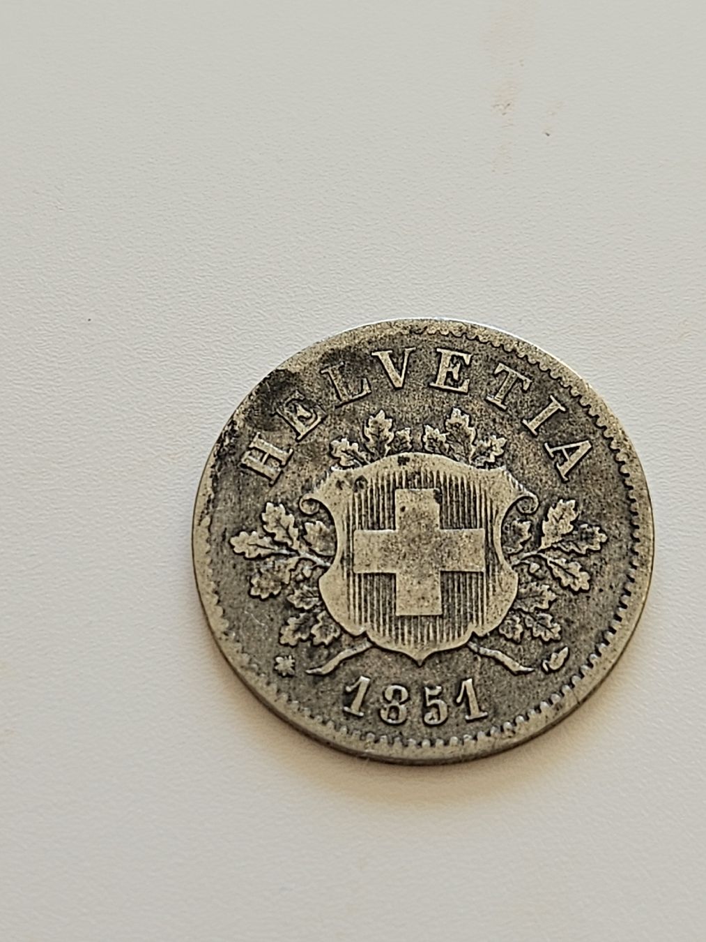 Tutti le monete: 10 Rappen 1851 – Usato da Pfäffikon ZH venduto da Melibol