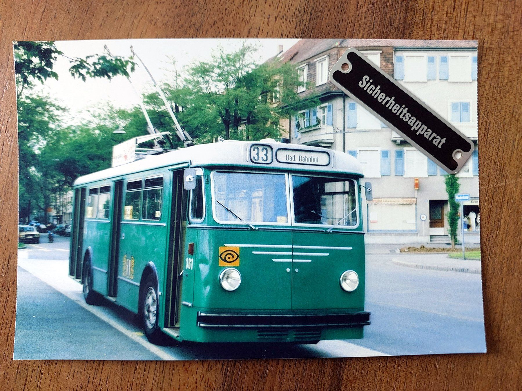 Ansichtskarten: BVB, Basel - Trolleybus - Foto – Gebraucht aus Schönenwerd von Steidi