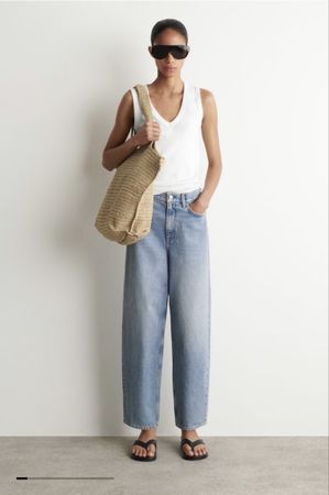COS tapered jeans (28)